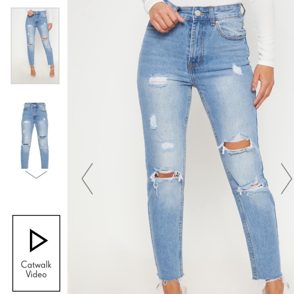 Petite Light Wash Jeans